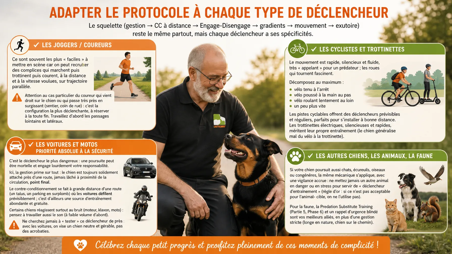 Adapter le protocole à chaque déclencheur