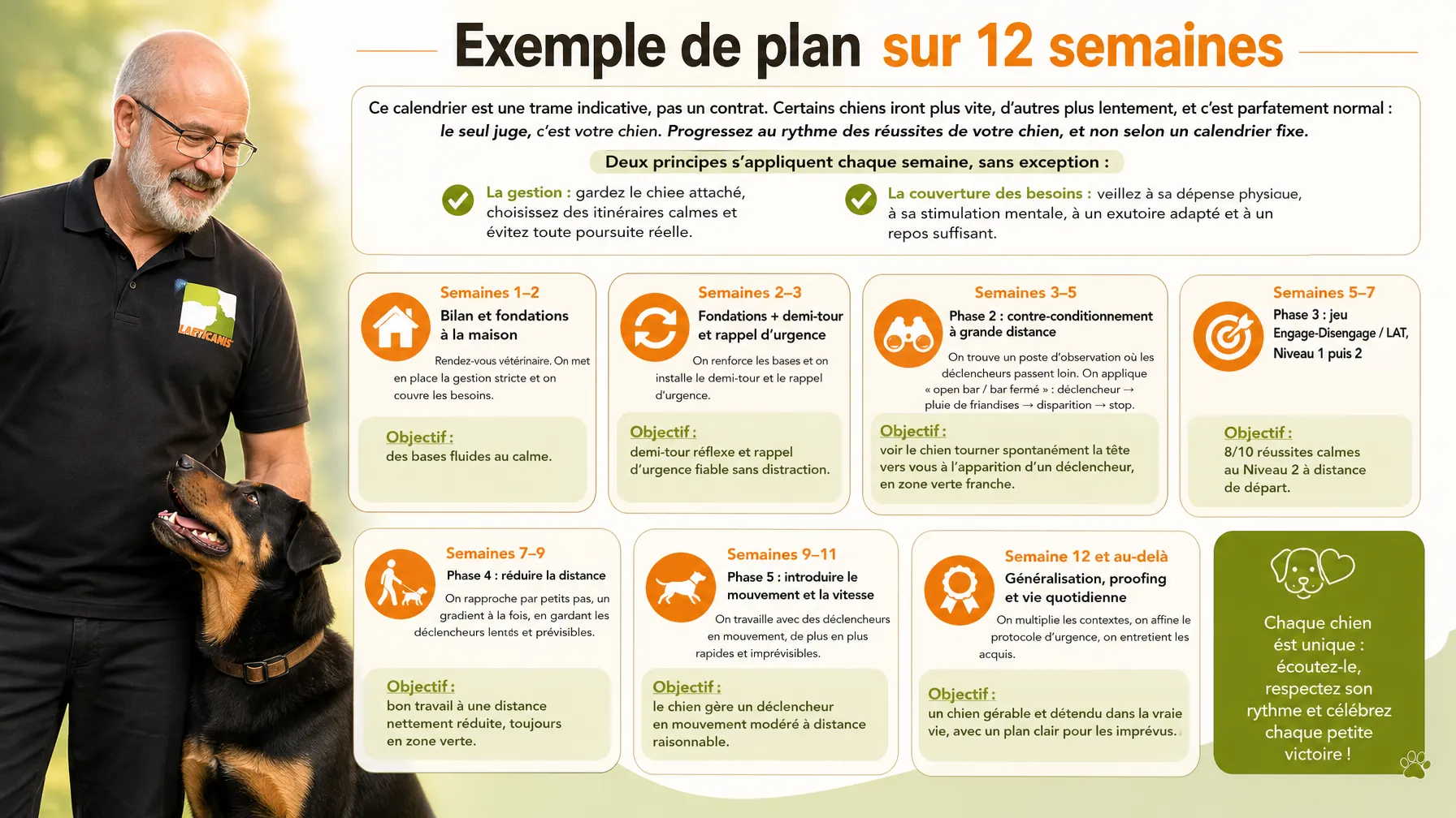 Plan de progression sur 12 semaines
